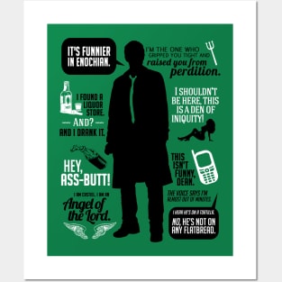 Castiel Quotes Posters and Art